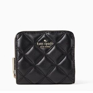 Kate Spade Black Quilted Wallet